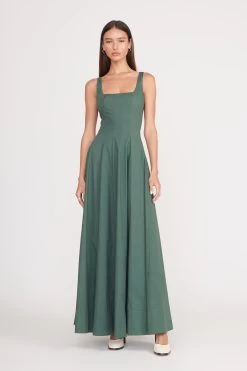 WELLS MAXI DRESS | PINE