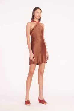 MINI CADENCE DRESS | CLOVE -Chic Style Shop mini cadence dress clove 02705 web 2