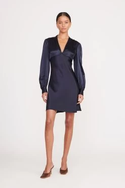 ROSENDA DRESS | NAVY