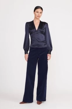 ROSENDA TOP | NAVY -Chic Style Shop rosenda top navy 4 3d021d55 0f82 49c6 833e d4cf32ff5097