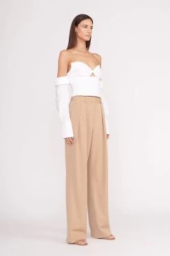 SEDGWICK TOP | WHITE -Chic Style Shop sedgwick top white 3 fb6bd8bd 35ce 4d4f 9bb4 fee571909e00