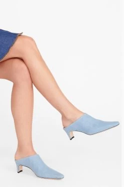 WALLY MULE | DENIM BLUE -Chic Style Shop shoes 0634 web