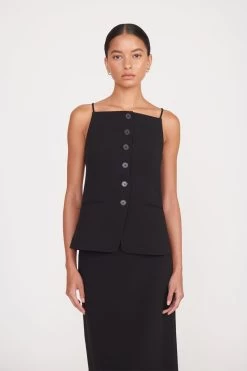 UNA TOP | BLACK -Chic Style Shop una top black 8 5fed55a9 c4ce 4262 82a6 04428c32692f