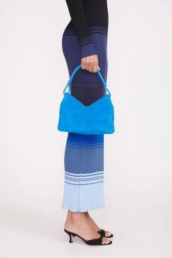 VALERIE SHOULDER BAG | DIRECTOR BLUE SUEDE -Chic Style Shop valerie shoulder bag director blue 1 312fd0bb 14c6 4537 aa82 85d61952bc09