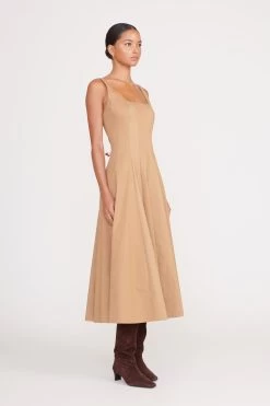 WELLS DRESS | CAMEL -Chic Style Shop wells dress camel 2 web a8093cac 865b 4ffd bdbc 783906585e4e
