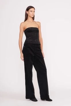 WOODGRAIN TOP | BLACK -Chic Style Shop woodgrain top black 4 dd4811a4 2afe 488d af26 b8819b20b38d